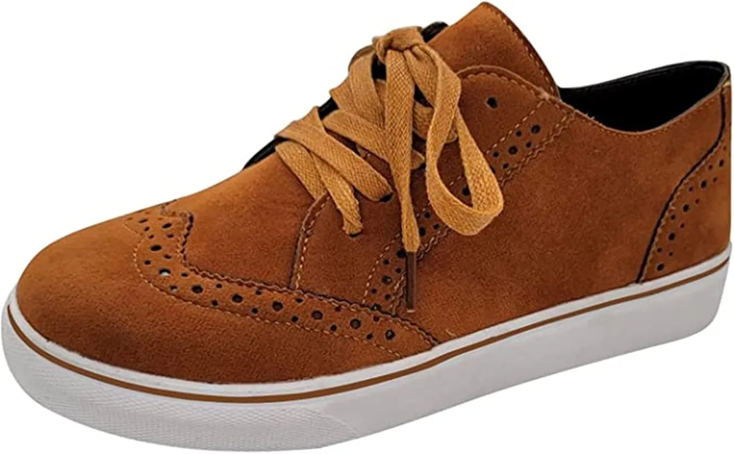 Ladmiple Sneakers For Women Slip On Wide Width Lace ups Casual Canvas Walking Shoes Dressy Summer Fashion Flats Loafers