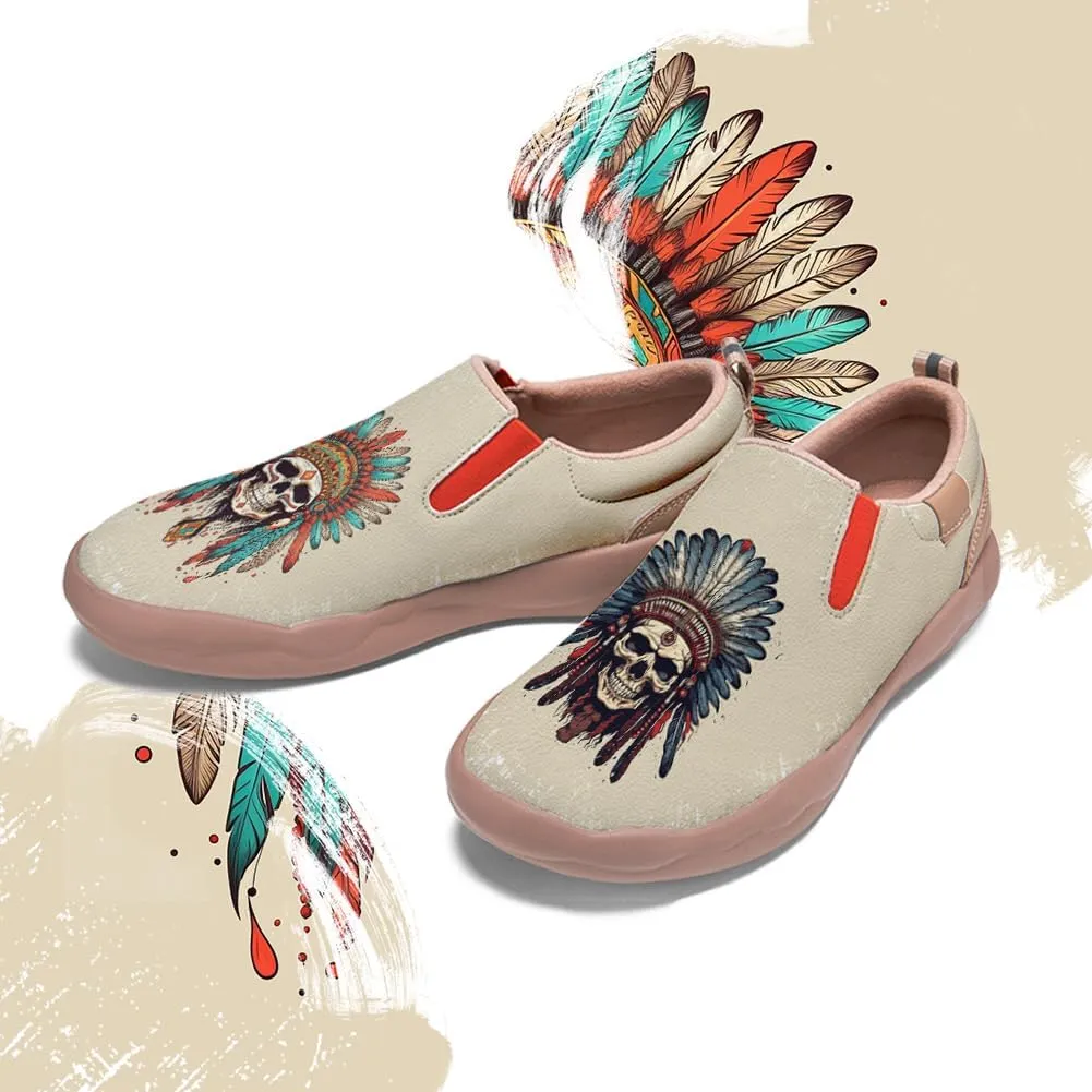 Onehorse Women's Leisure Travel Slip-On Loafers Comfortable Athletic Shoes