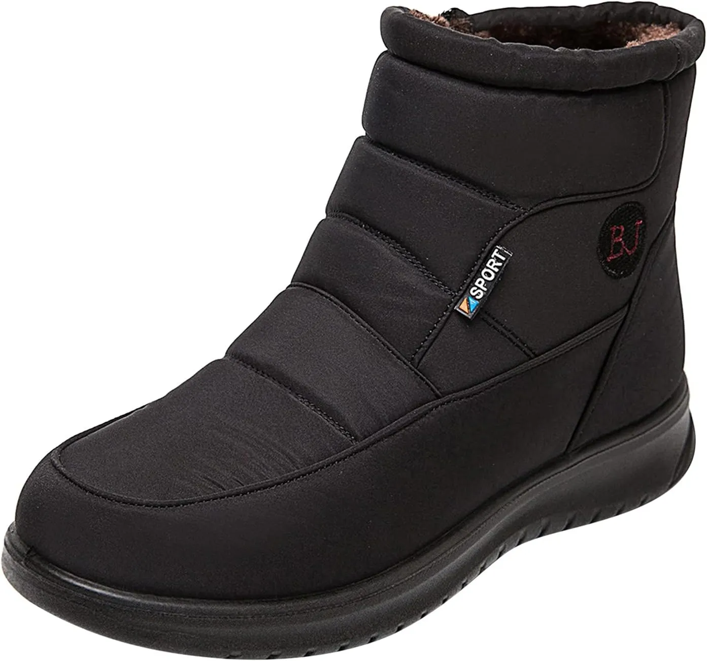 Snow Boots for Women Waterproof Ankle Boots Outdoor Non-Slip Booties Comfortable Shoes Warm Soft Fur Lined Winter Boots
