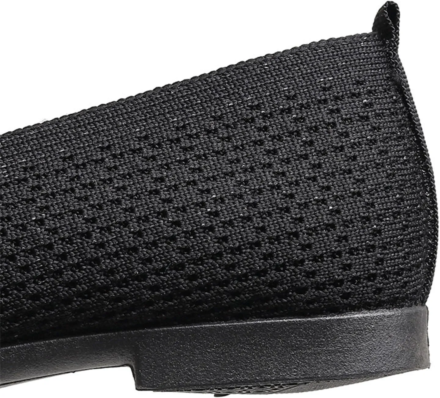 Women's Casual Flat Shoes Spring Summer and Autumn Shallow Slip On Work Commuting Soft Sole Mesh Comfortable Light Breathable Casual Flat Shoes Womens